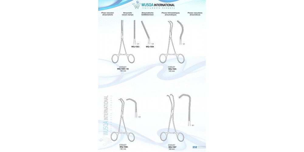 Atraumatic Vessel Clamps